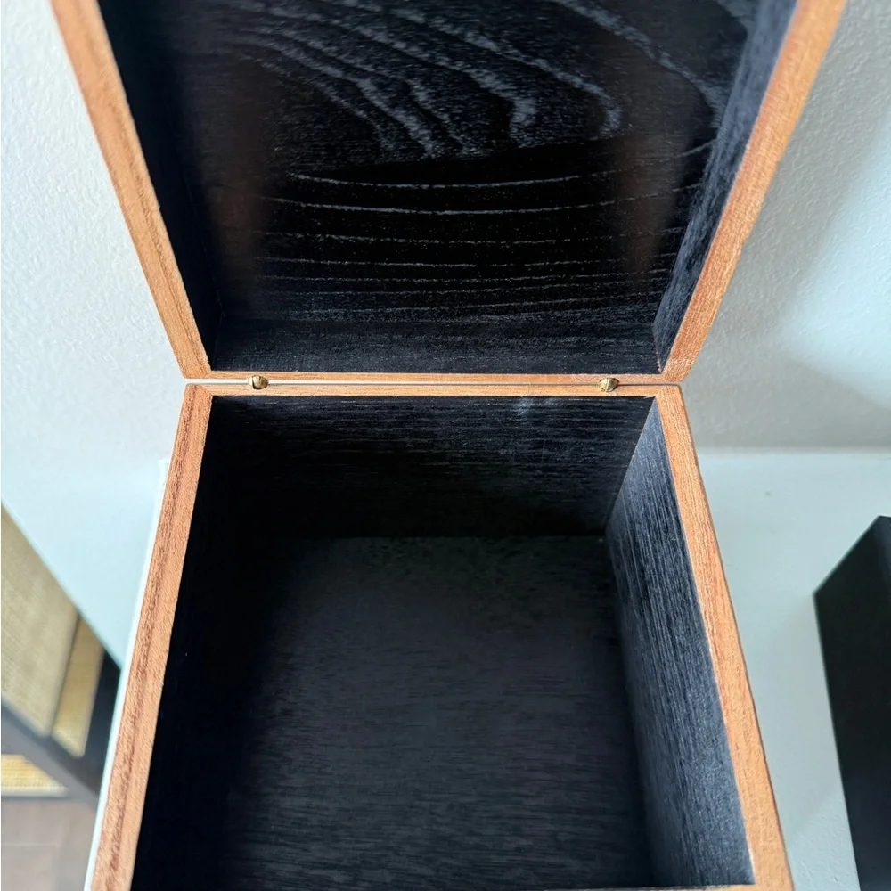 Shinola Natural Wood Storage Box - Picture 2 of 6